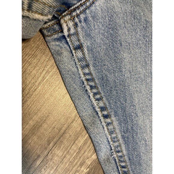 VTG 90s Levi's 550 Relaxed Fit Tapered Leg Jeans Red Tab Women's 11 JR M 30X30.5 - Picture 9 of 16